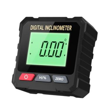 Imagem de Whtkoph Inclinômetro Digital, Nível de Bolha Eletrônico, Luz de Fundo, Portátil, Prático, Instrumento de Medição de ângulo de Nível de Bolha para