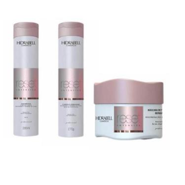 Imagem de Kit capilar hidrabell reset intensive 3 produtos