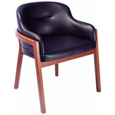 Imagem de Poltrona Baixa Tramontina Porto com Base em Madeira Tauarí com Acabame