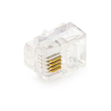 Imagem de Kit com 50 Conectorres RJ 11 - Outras