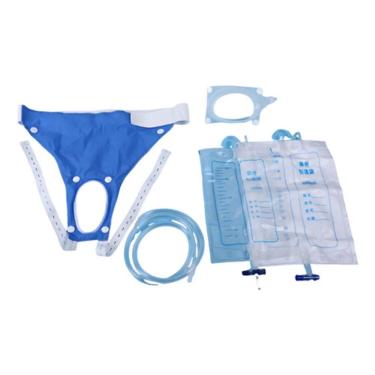 Imagem de Coletor urina feminino com duto cateter x1x1 reutilizável