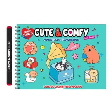 Imagem de Cute & Comfy Super Special - Livro De Colorir Adulto - Momentos De Tranquilidade