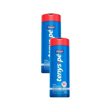 Imagem de Kit 2 Tenys Pé Baruel Talco 100g