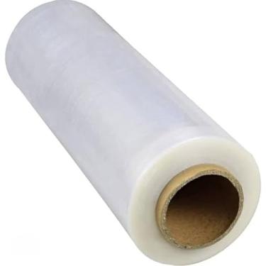 Imagem de Filme elástico 4 rolos 50.8 cm x 1500 FT 80 Gauge Pallet Wrap Film para mudança e uso em armazém