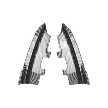 Imagem de Kits de carroceria de fibra de carbono ABS para para-choque traseiro, difusor lateral, spoiler, divisor compatível com BMW Série 2 F22 F23 M Sport 2015-2019(Carbon Fibre Patter)