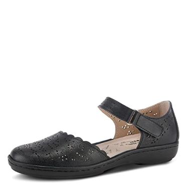 Imagem de Spring Step Plataforma Sabriye Feminina, Preto, 6.5-7