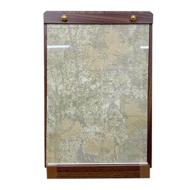 Imagem de OIIBWQ Placa de exibição de amostra de ponta de unha, suporte de mesa portátil reutilizável para manicure de madeira faça você mesmo, Amarelo, L