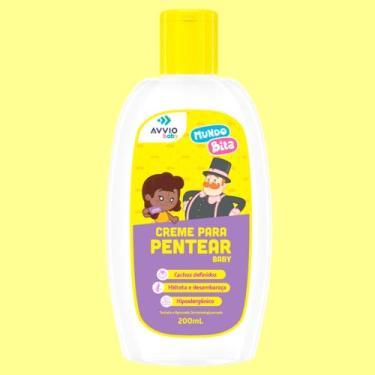 Imagem de Creme Para Pentear Baby Infantil Cabelo - Mundo Bita 200ml