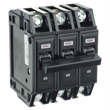 Imagem de Disjuntor NEMA Tripolar FN 3P de 40 Ampères - 5188 - FAME
