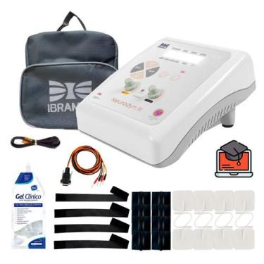 Imagem de Neurodyn III + FAIXAS + Eletrodos e gel - Ibramed