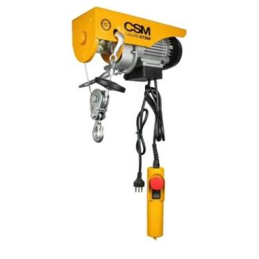 Imagem de Guincho Talha Elétrica 200kg Tec Gt 220V 100 e 200 Mono Csm