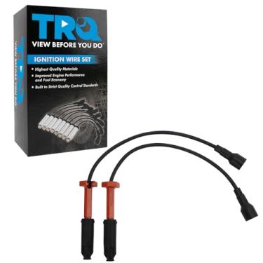 Imagem de TRQ Conjunto de fios de vela de ignição compatível com Mercedes-Benz C230 1998-2000 SLK230 1998-2000