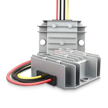 Imagem de 24V 36V 48V 60V para 12V 5A 6A 8A 10A Conversor DC Step Down DC 48V-12V regulador de tensão Buck carro caminhão barco fonte de alimentação (36V48V para 12V 8A)