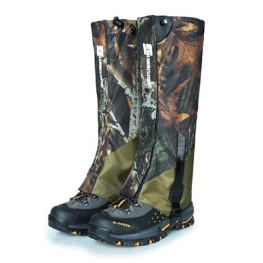 Imagem de Polainas de Cobra Camuflagem Impermeáveis Capas de Sapato Outdoor Caminhadas Camping Cobra Anti-mordida Aquecedores de Perna Esporte