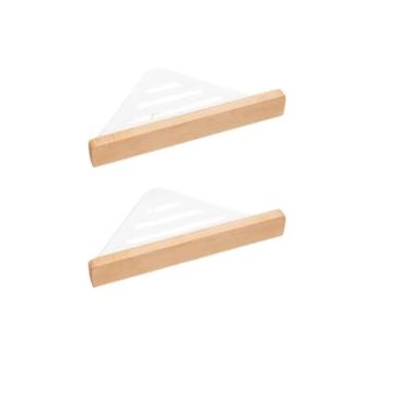 Imagem de Conjuntos de ferragens de banheiro toalheiro suporte de papel barra de toalha gancho prateleira acessórios de banheiro kit branco, barra dupla 50 cm (prateleira de 2 camadas)