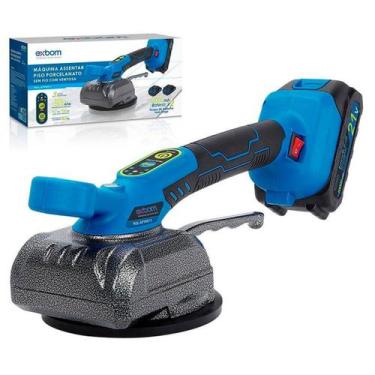 Imagem de Máquina de Assentar Pisos 21V com 2 Baterias 10000mAh e 5 Níveis de Vi