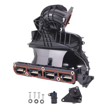 Imagem de maXpeedingrods Coletor de admissão para Chrysler Sebring Sedan, para Dodge Avenger Sedan Caliber Journey SportUtility, para Jeep Compass Patriot, L4 2.4L 2.0L 1.8L, 4884495AC 4884495AD