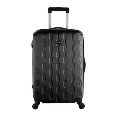 Imagem de Mala Tonin Linha Frevo Média Preta-Unissex