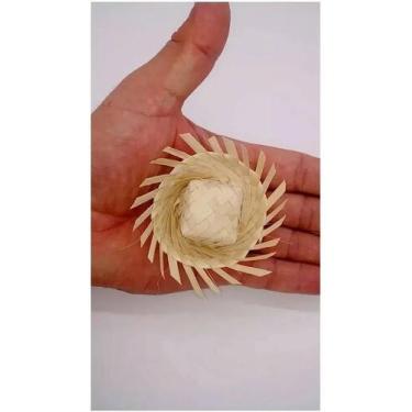 Imagem de Chapéu de Palha Mini  Pacote com 10 Unidades de Chapéus de Palha - no-
