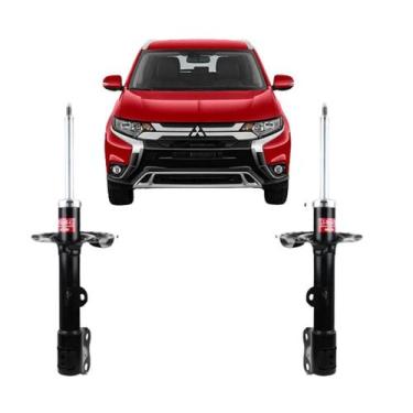 Imagem de Par Amortecedor Original Dianteiro Kayaba Outlander 2016 17, DIANTEIRO