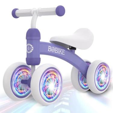 Imagem de Baby Balance Bike Bobike para 12 a 36 meses com 4 rodas