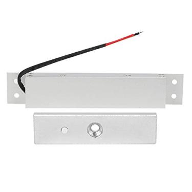 Imagem de ZAWELIYO Fechadura Eletromagnética, Forte Segurança para Controle de Acesso, Fechadura de Porta Embutida de Porta única, Ferragens de Liga de Alumínio, Adequada para de Madeira/metal/fogo/anti-roubo