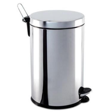 Imagem de Lixeira Brinox com Pedal 5 Litros em Aço Inox