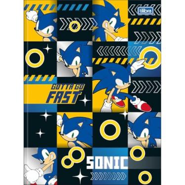 Imagem de Caderno Sonic TILIBRA Universitário BROCHURA - 80 Folhas (Quadriculado)