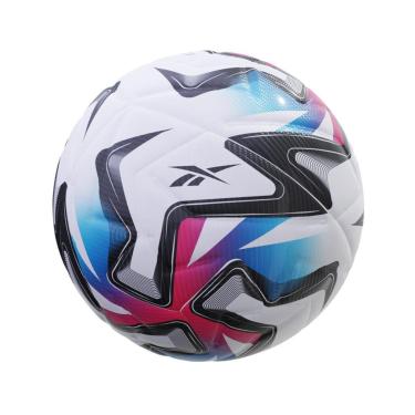 Imagem de Bola de Futebol Reebok Kick Branco Fuccia 5-Unissex