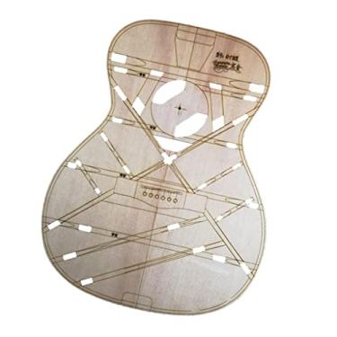 Imagem de Modelo de corpo de guitarra acústica DIY Luthier Guitar Builder