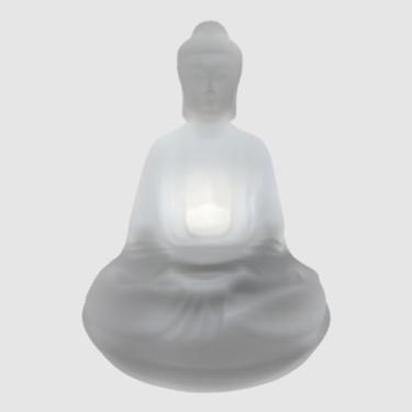 Imagem de Luminária de Mesa Mestre Buda — Iluminação Decorativa Zen; Ideal para Sala;Quarto e Espaços de Meditação