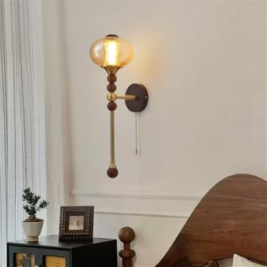 Imagem de Luminária de parede contemporânea LED estilo retrô americano para sala de estar, quarto, escritório, casa de campo, hotel, escada, corredor (Estilo 2)