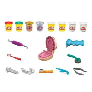 Imagem de Conjunto Play-Doh Brincando de Dentista Hasbro F1259