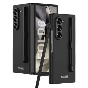 Imagem de Capa Protetora Slim Com Spen Para Samsung Galaxy Zfold 6 (Preto)