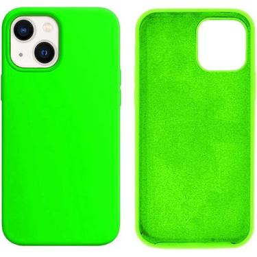 Imagem de Capinhas de Silicone Compativel Com Iphone Case Aveludada Premium Todos os Modelos (Verde-Neon, IP-13)