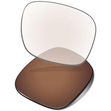 Imagem de Vonxyz Lentes de reposição para óculos de sol inteligentes Ray-Ban Meta Wayfarer RW4006 50 mm - Opções polarizadas de transição, Marrom fotocromático anti luz azul, RW4006 50 mm