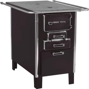 Imagem de Fogão A Lenha Econômico C Caixa Preto Fornos Pinhal N1