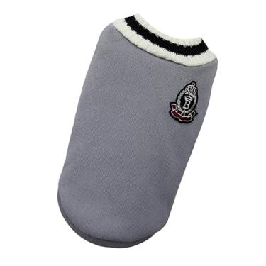 Imagem de Acouto Suéter de Malha para Animais de Estimação – Colete Escolar de Malha Com Decote Em V Macio e Respirável Versátil para Cães Perfeito para Manter Seu Amigo Peludo e Elegante Em Todas As Estações