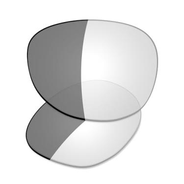 Imagem de SAUCER Lentes de reposição premium compatíveis com óculos de sol Ray-Ban Wayfarer RB2132 de 52 mm de alta definição - Ativação fotocromática anti-embaçamento
