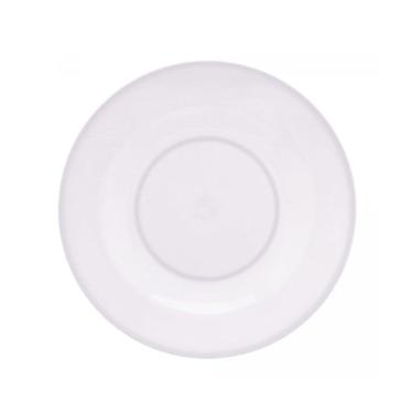 Imagem de Jogo 2 Pratos Raso De Melamina Basic Branco 25cm Lyor