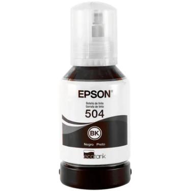 Imagem de Garrafa De Tinta Para Impressora T504 Epson