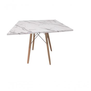 Imagem de Mesa Eames Eiffel Quadrada 90 Cm - Estilo Granito