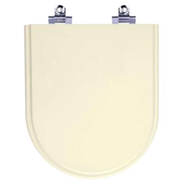 Imagem de Tampa De Vaso Sanitário Com Amortecedor Belle Epoque Creme Para Bacia Deca