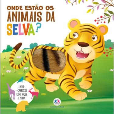 Imagem de Onde estão os animais da selva? - Toque e sinta