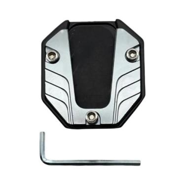 Imagem de Extensor De Apoio Para Moto Universal, Base Ampliada Antiderrapante - 