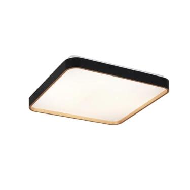 Imagem de Plafon Sobrepor Dourado e Preto 38cm Led 30W 3 em 1 Bivolt LA1030 Delis