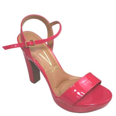 Imagem de Sandália Feminina Meia Pata Salto Grosso Vizzano 6292100