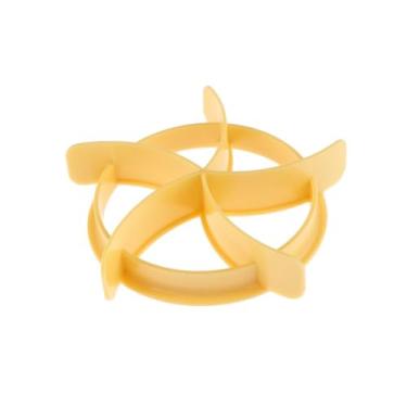 Imagem de tooloflife 1 Pç Molde de Rolos de Pão Redondo PVC 11x2,5 cm Moldes de Fondant Ferramentas Não Aderentes para Gravação de Pão DIY com Família, Amigos