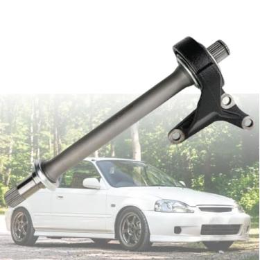 Imagem de Eixo de tarugo 500HP compatível com Integra GS-R RS LS GS Tipo R Civic 1999-2000 Civic transmissão manual intermediária meio eixo substituição 44500-SR3-J01 44500SR3J01