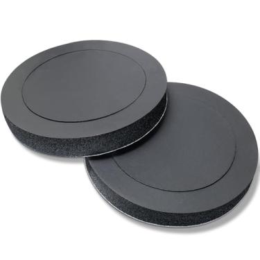 Imagem de Fiegromech Anel de espuma de alto-falante 6,5, autoadesivo para alto-falante de carro, espaçador de espuma, realçador, esponja de alto rebote, isolamento de porta de veículo, kit de bloqueador de